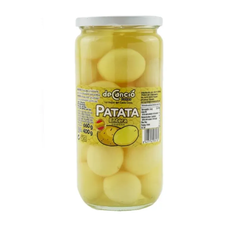 Patata Entera 660g