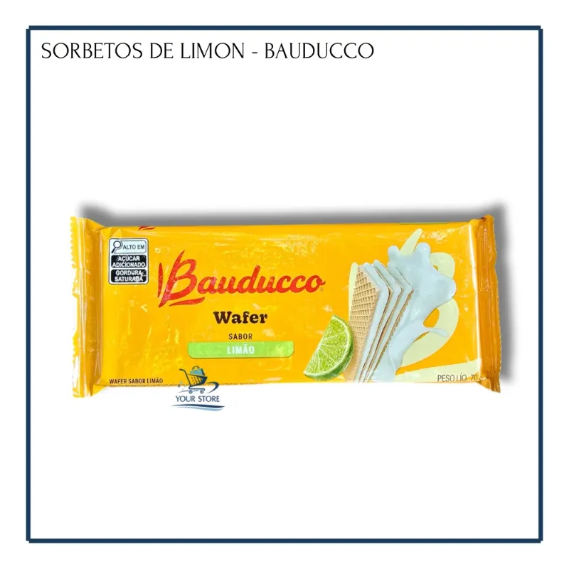 Sorbetos de Limón - Bauducco (70g)