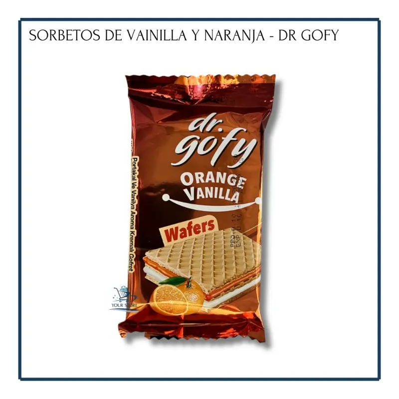 Sorbetos de Vainilla y Naranja - Dr. Gofy