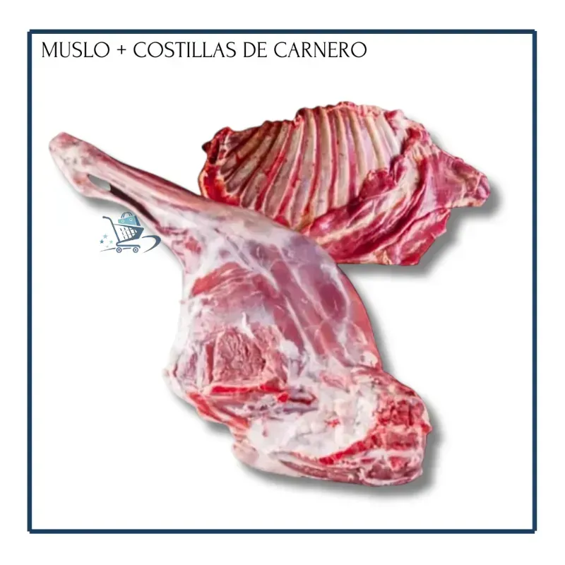 Muslo de Carnero+ costilla (7.7Lb)