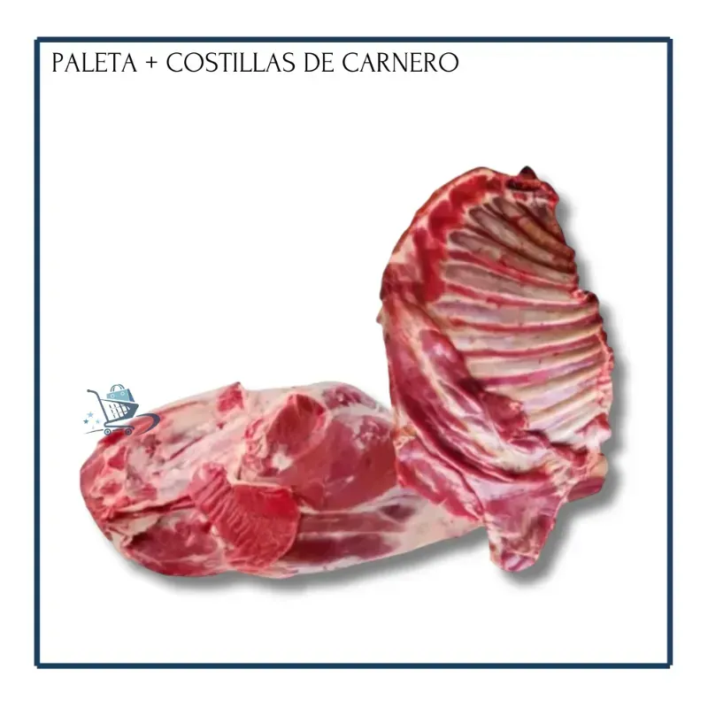 Paleta de Carnero + costilla (9.3Lb)
