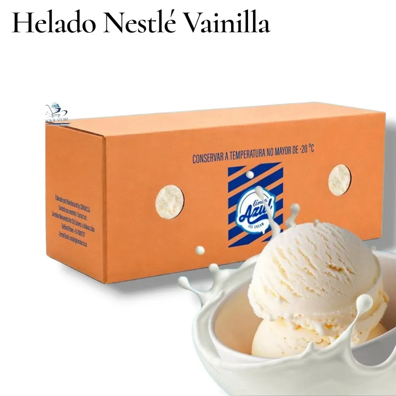 Helado Vainilla - Nestlé Linea Azúl(4.5L)