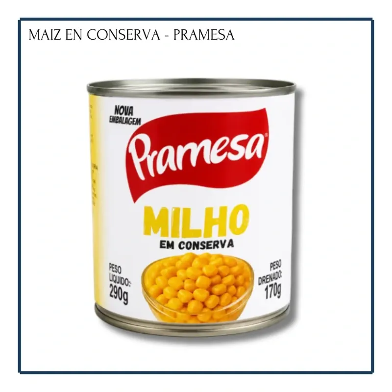 Maíz Dulce en Conserva - Pramesa (290g)