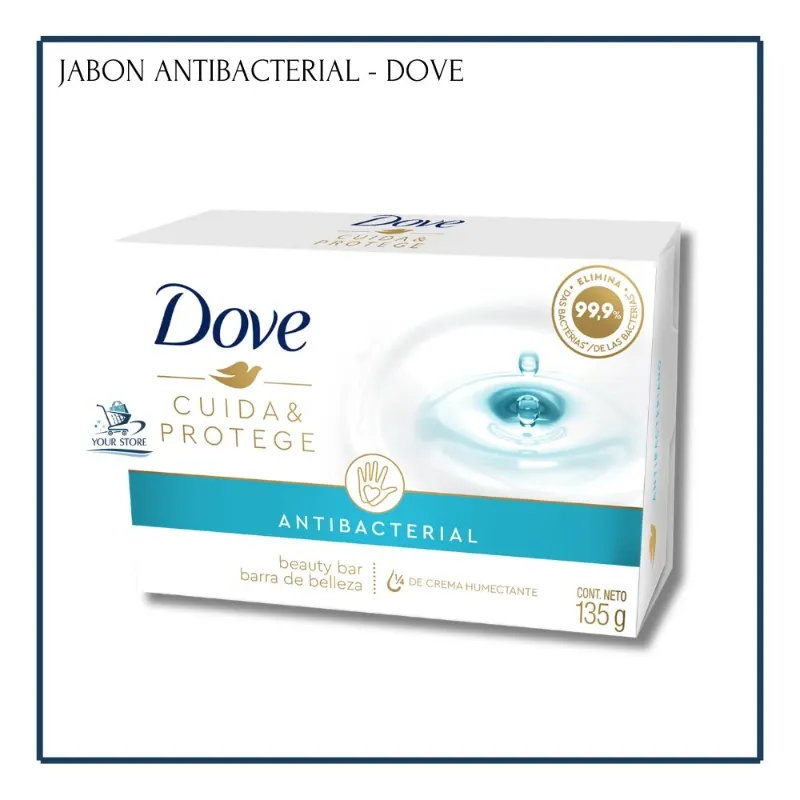 Jabón Antibacterial - Dove (135g)