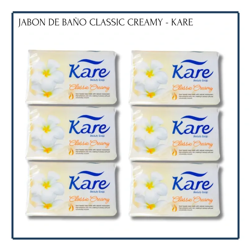 Jabón de Baño Classic Creamy - Kare (6u)