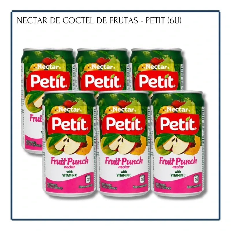 Néctar de Cóctel de Frutas - Petit (6u)