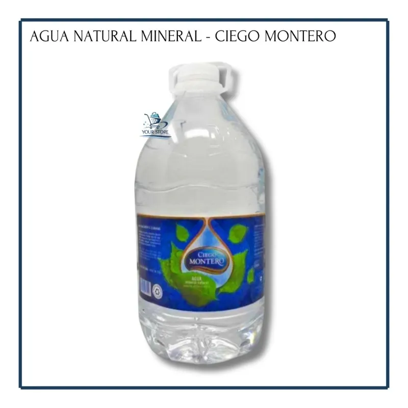Agua Natural Mineral - Ciego Montero (5L)