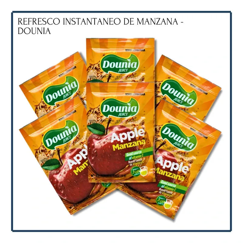 Refresco Instantáneo Manzana - Dounia (6u)