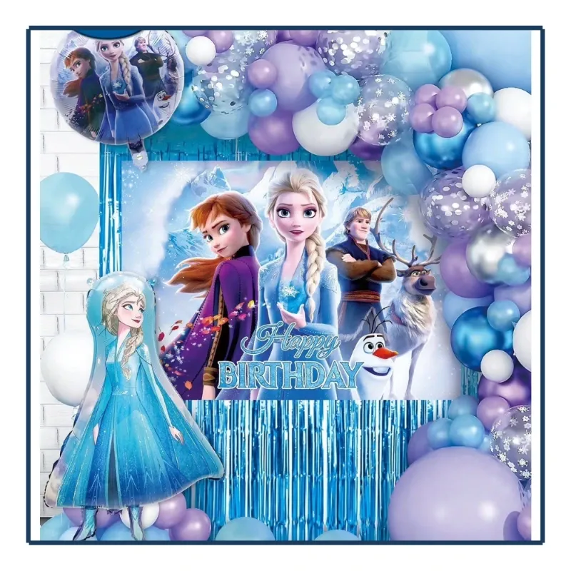 Set de Globos - Frozen (80Pzas)