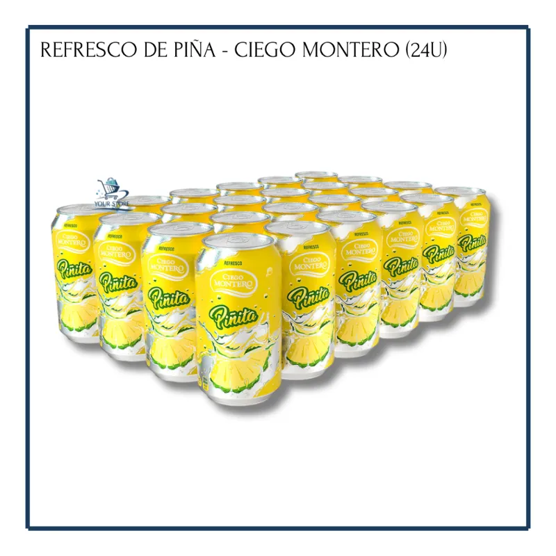 Refresco de Piña - Ciego Montero (24u)