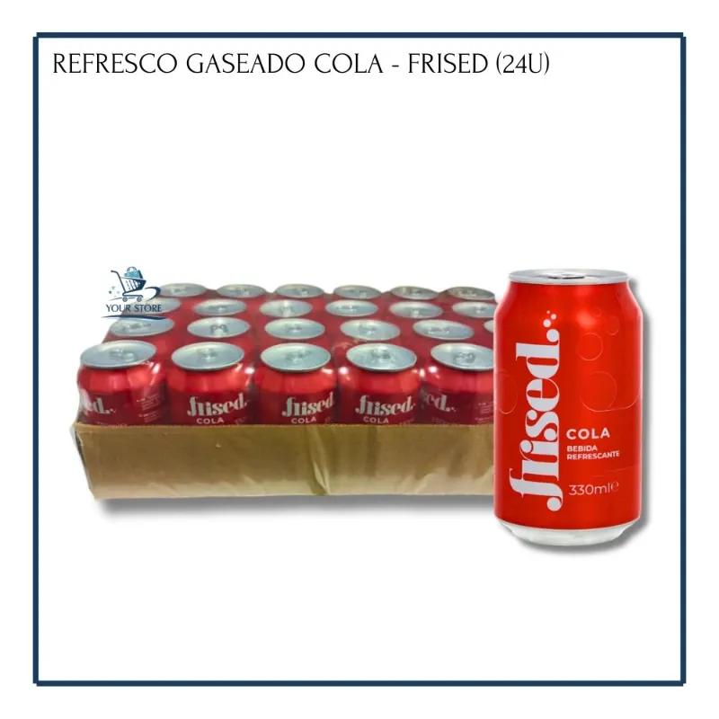 Caja de Refresco Gaseado de Cola - Frised (24u)
