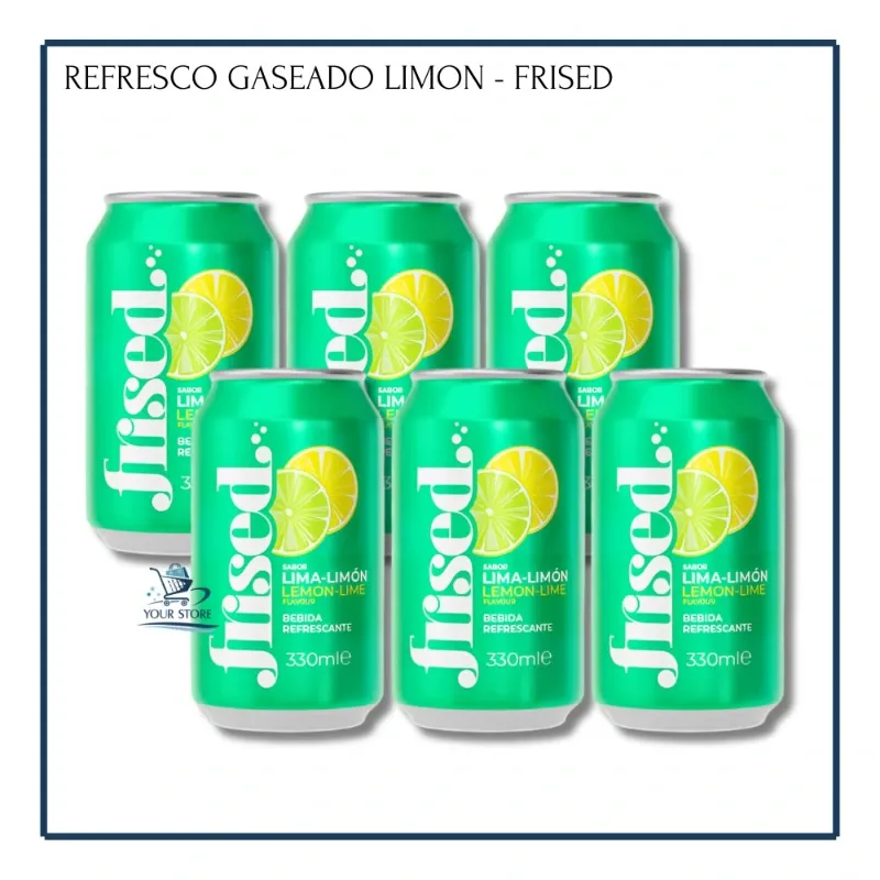 Refresco Gaseado de Limón - Frised (6u)
