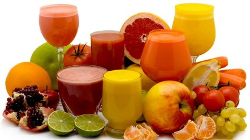 Jugos de Frutas de Estación