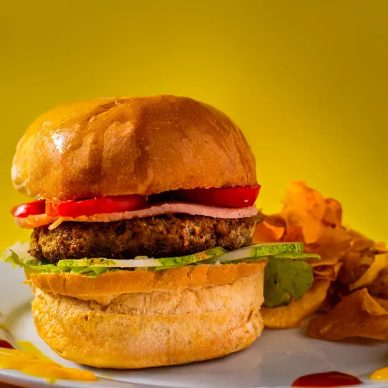 Hamburgesa de Cerdo
