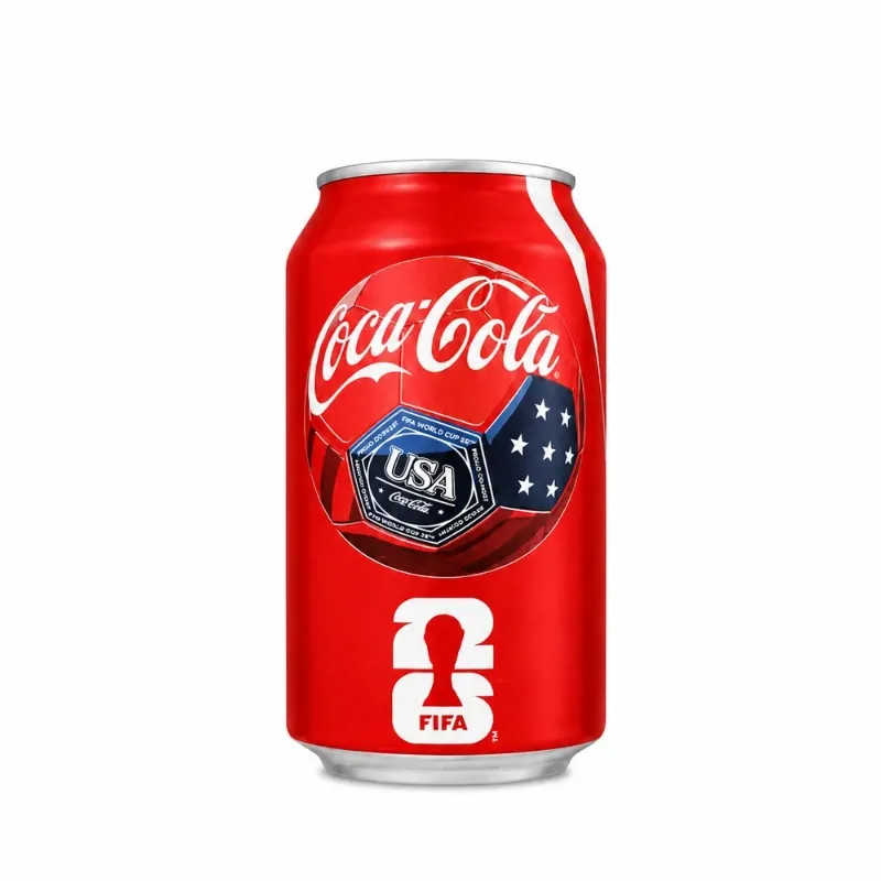 Refresco Coca Cola de lata
