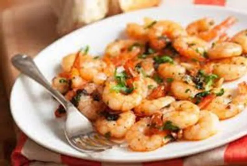 Camarones Ajillo Al Limon