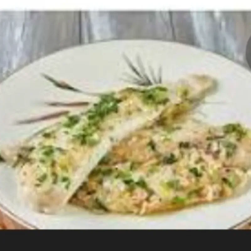 Filete de Pescado Ajillo al Limon