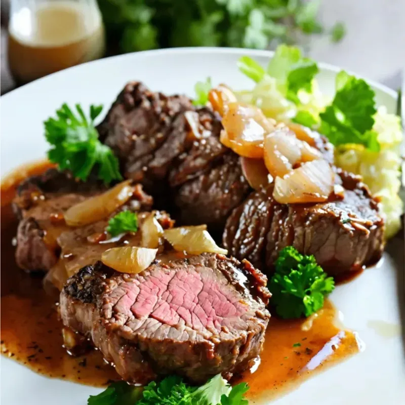 Lomo Biche Encebollado 