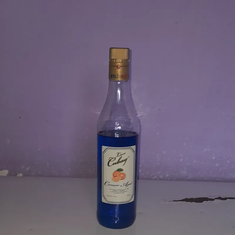 Licor Curazao Azul
