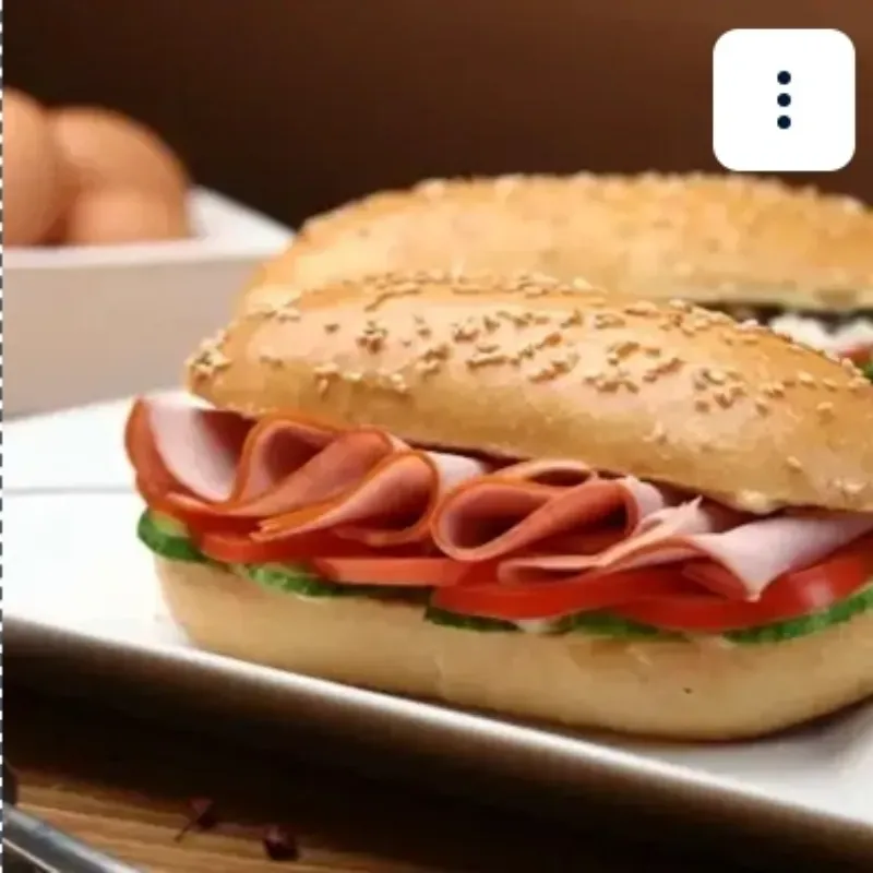 Sandwich de jamón 