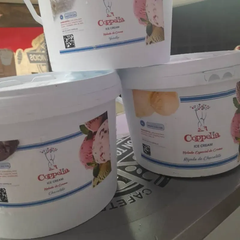 Rico helado de varios sabores 😋😋😋😋