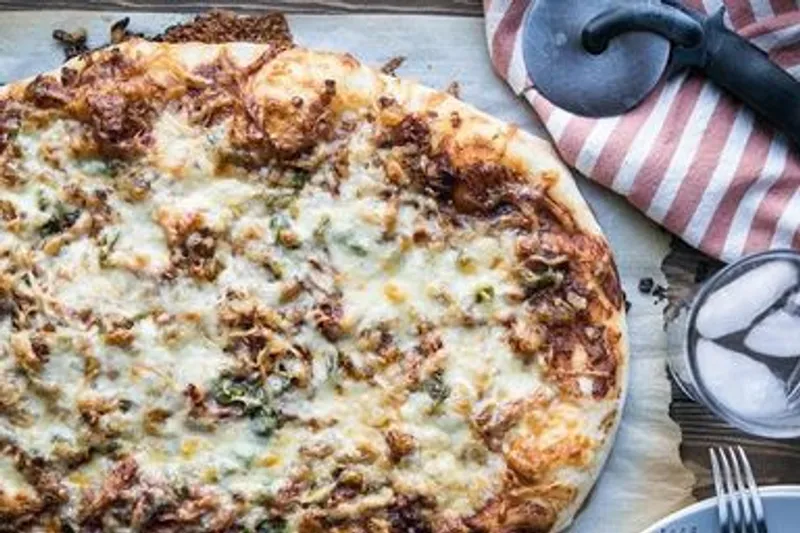(QB)Pizza Cerdo Asado