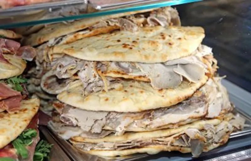 Piadina de Cerdo Asado