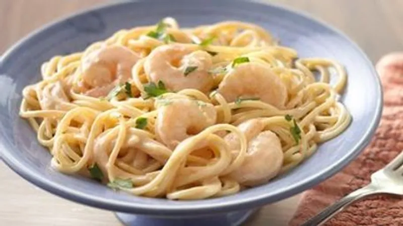 (QG)Espagueti con Camarones 
