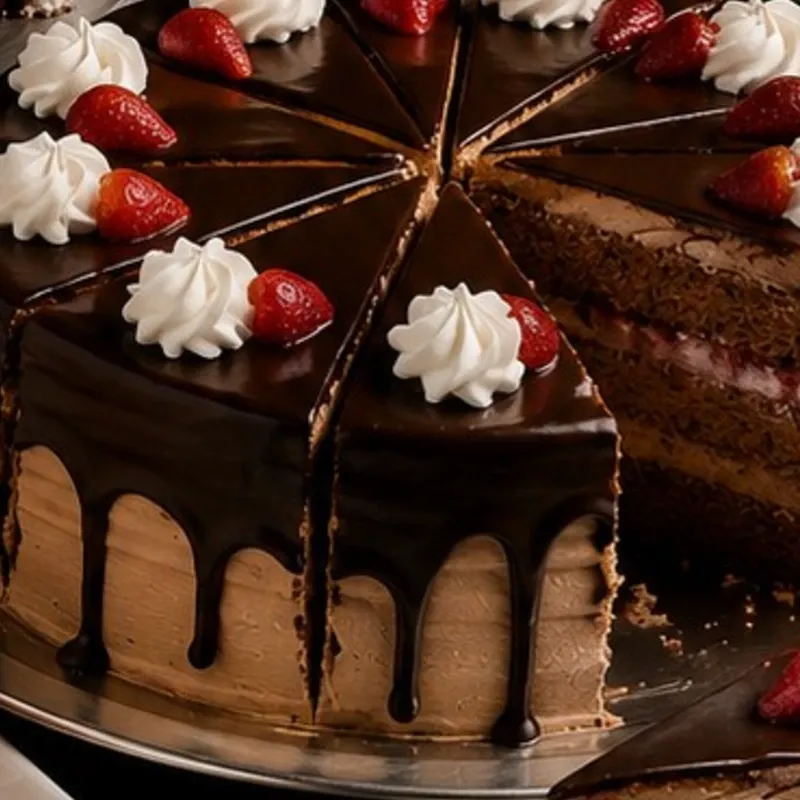 Cake de Chocofresa🍫🍓