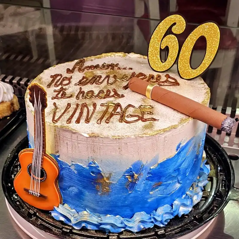 Cake de merengue alto