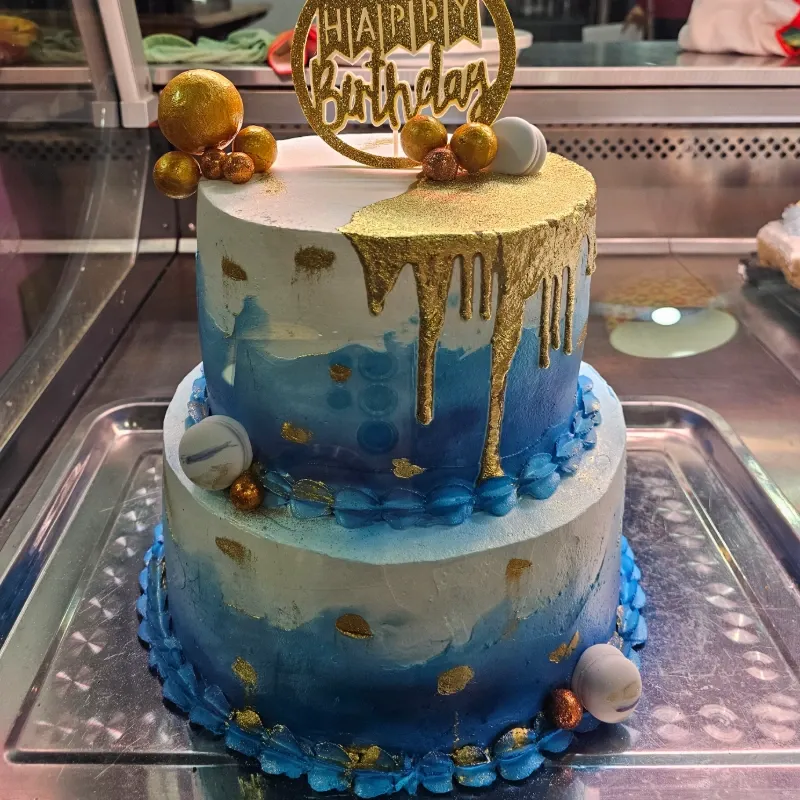 Cake de 2 pisos de nata