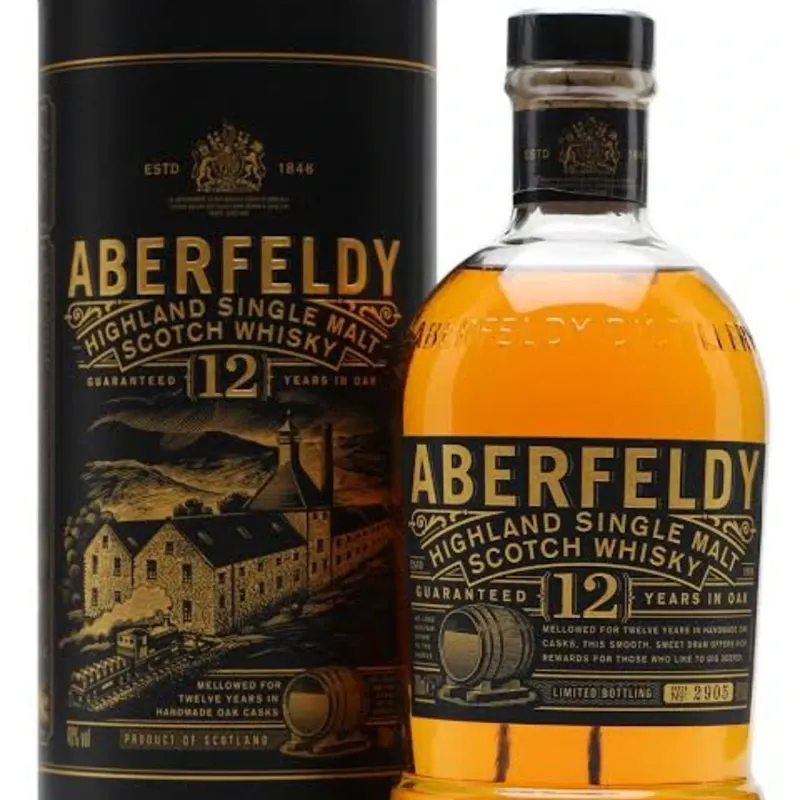 WHISKY ABERFELDY 12 +ENERGIZANTES