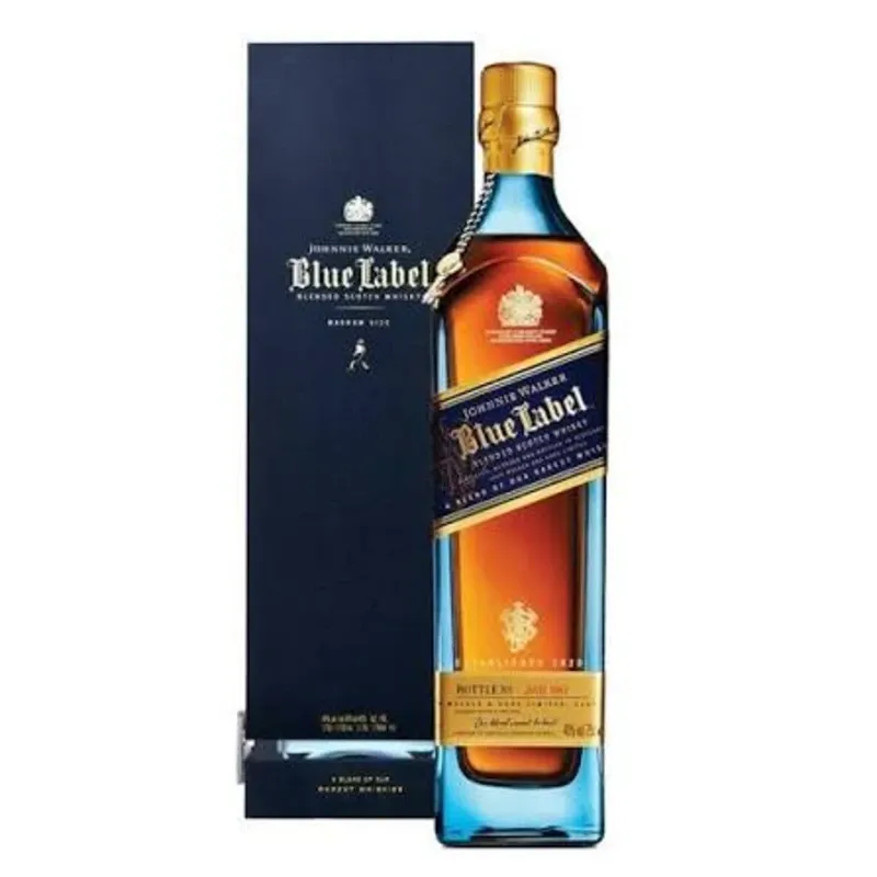 WHISKY JOHNNIE WALKER BLUE LABEL 1.75L  +ENERGIZANTES