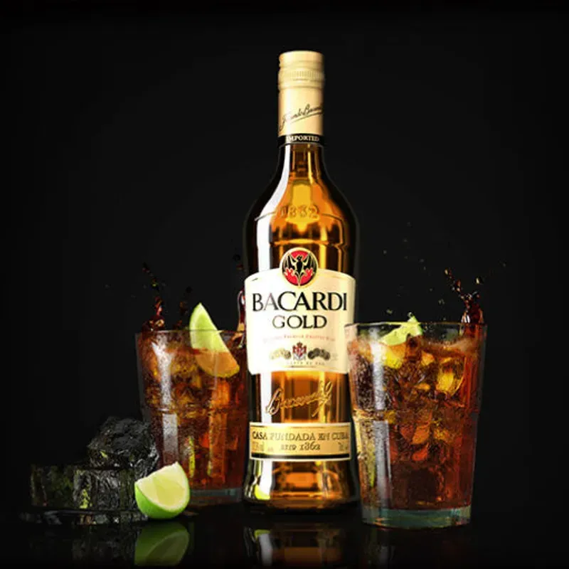 RON BACARDÍ GOLD CON ENERGIZANTES