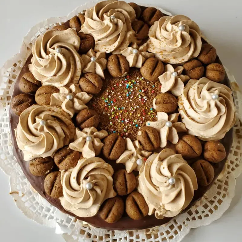 Cake moka.