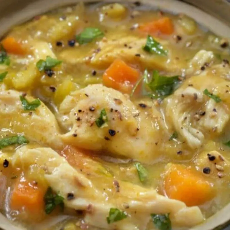 SOPA DE POLLO 