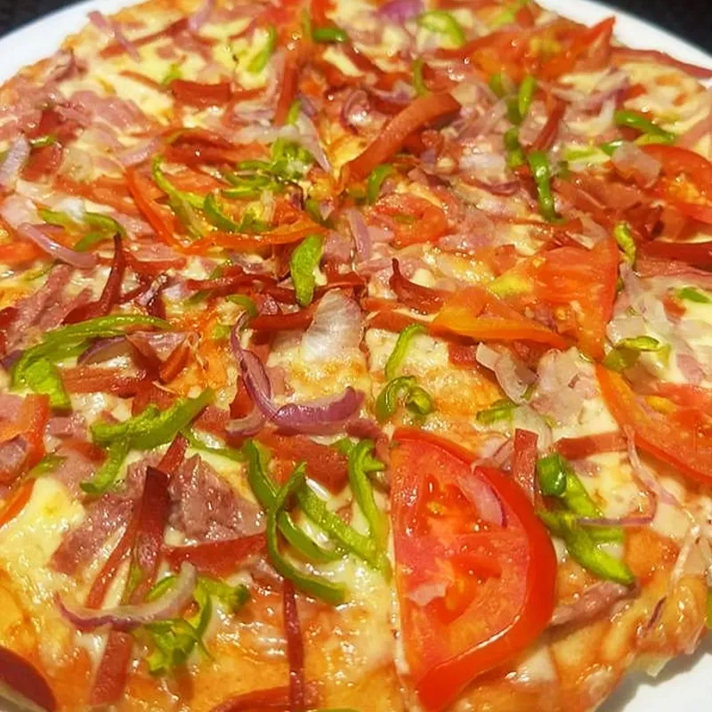Pizza con Vegetales