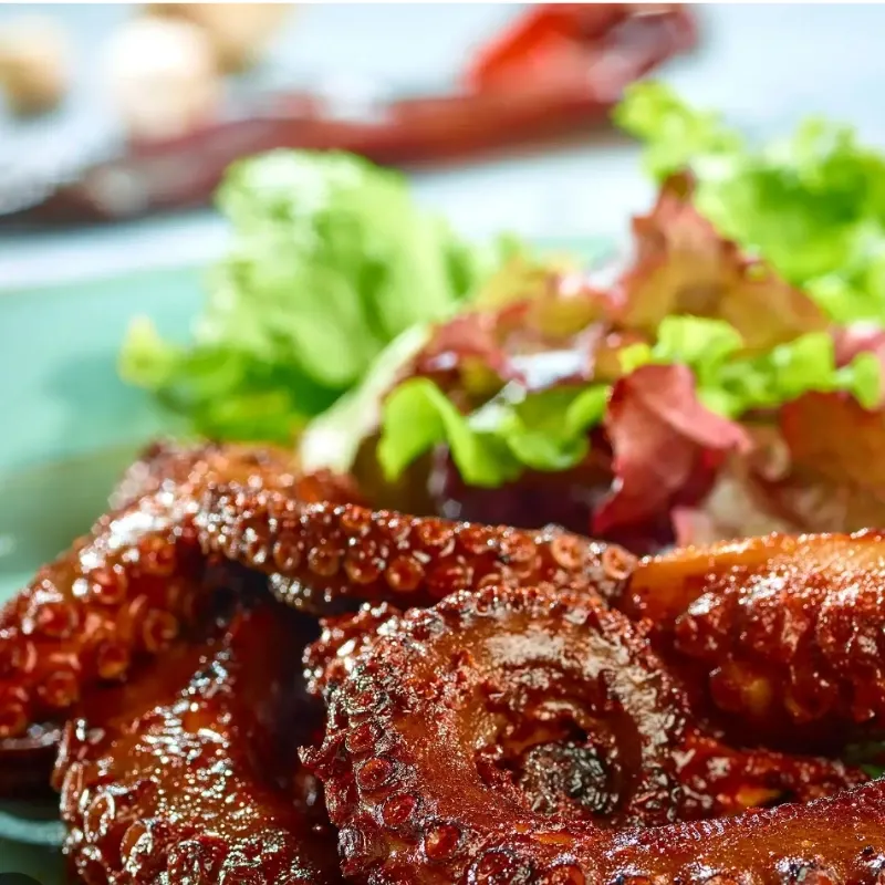 Pulpo enchilado