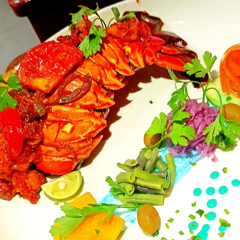 Langosta enchilada