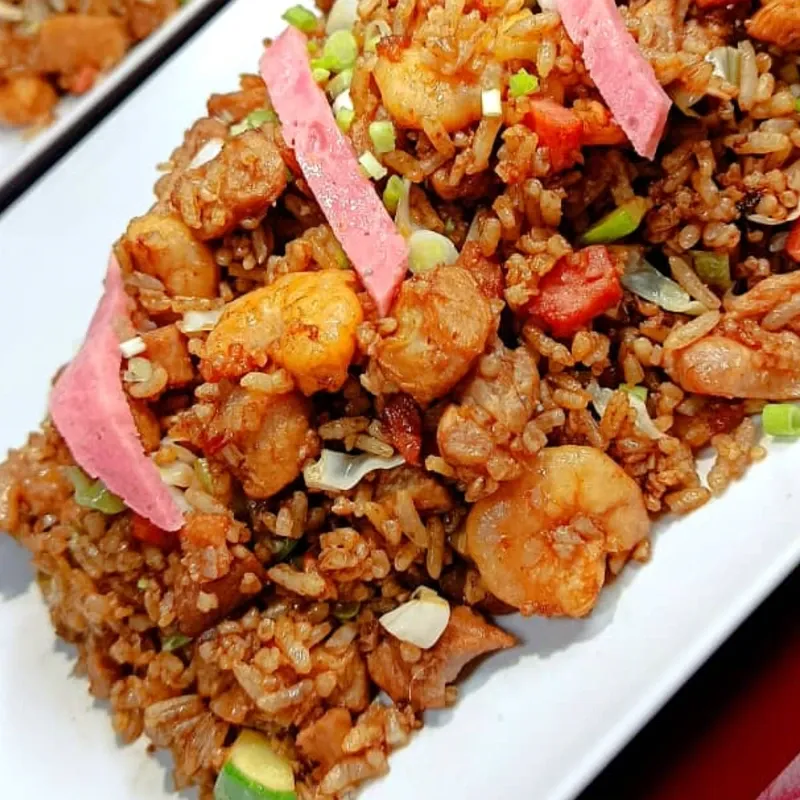 Arroz Frito con Frutos del Mar