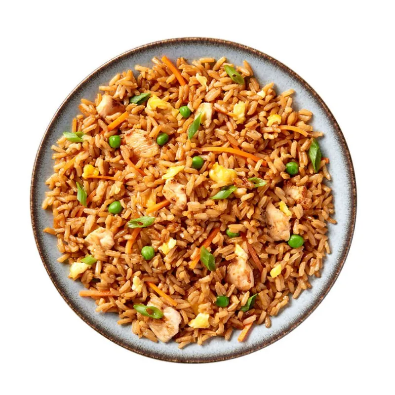 Arroz Frito Mixto de Mariscos y Vegetales 