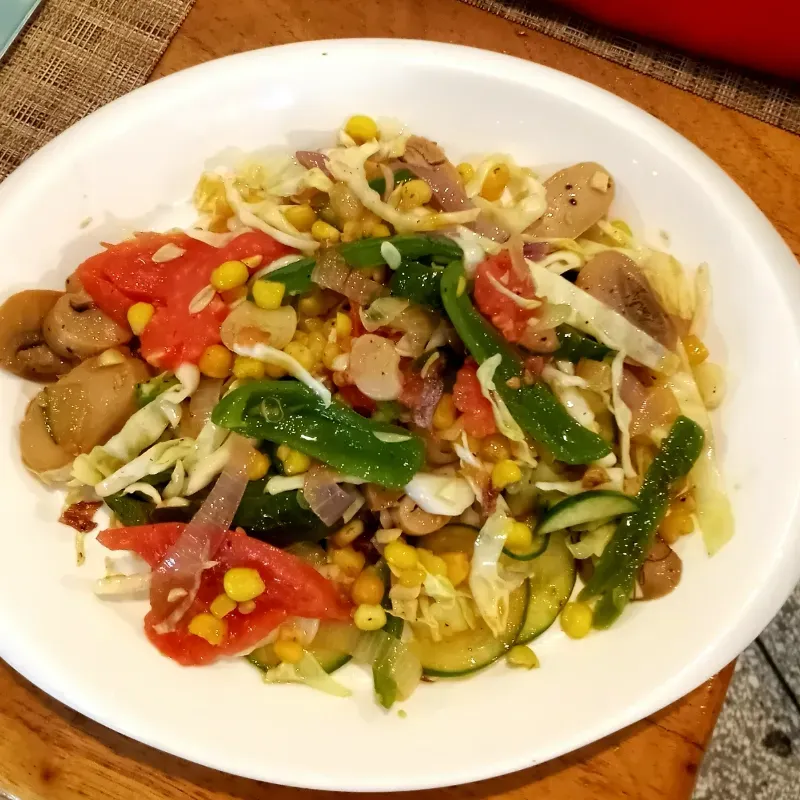 Vegetales salteados