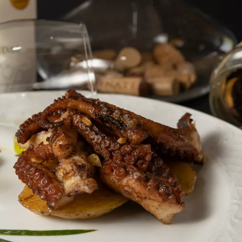 Pulpo grillé