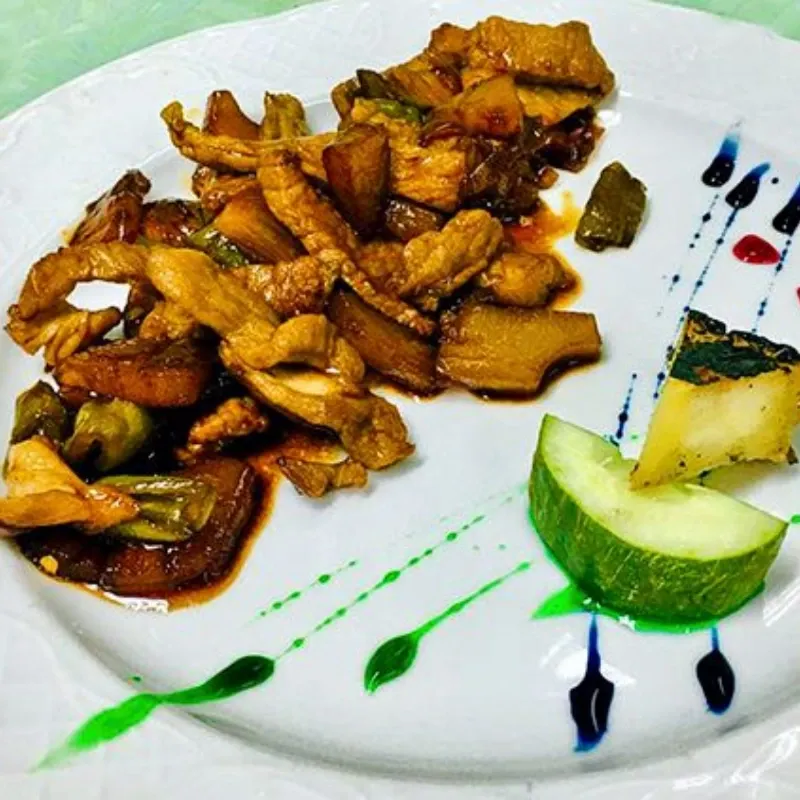 Pulpo enchilado