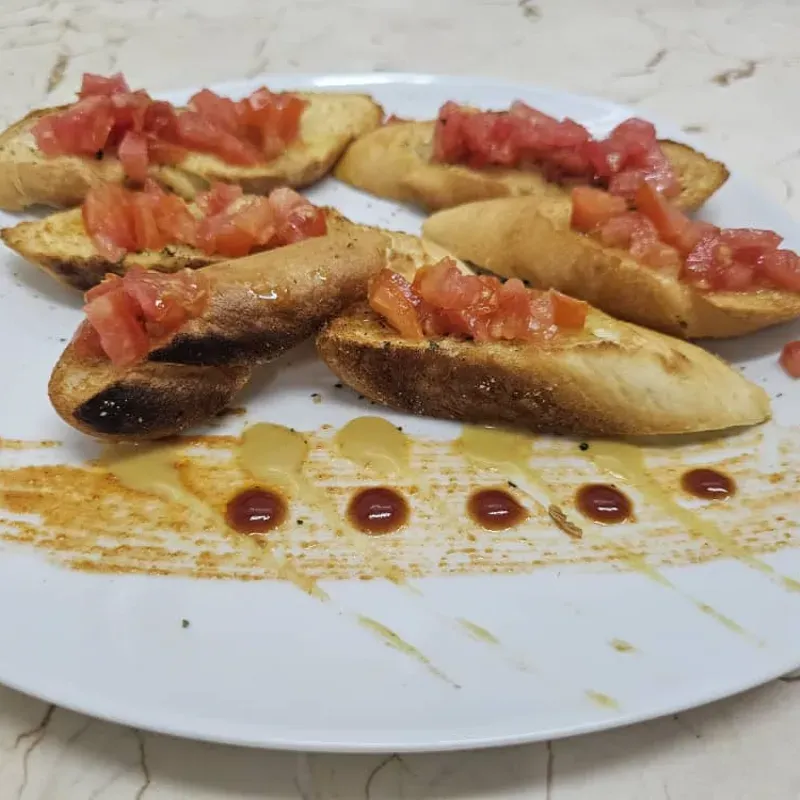 Brusqueta de tomate