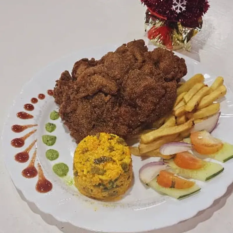Pollo frito a lo cubano 