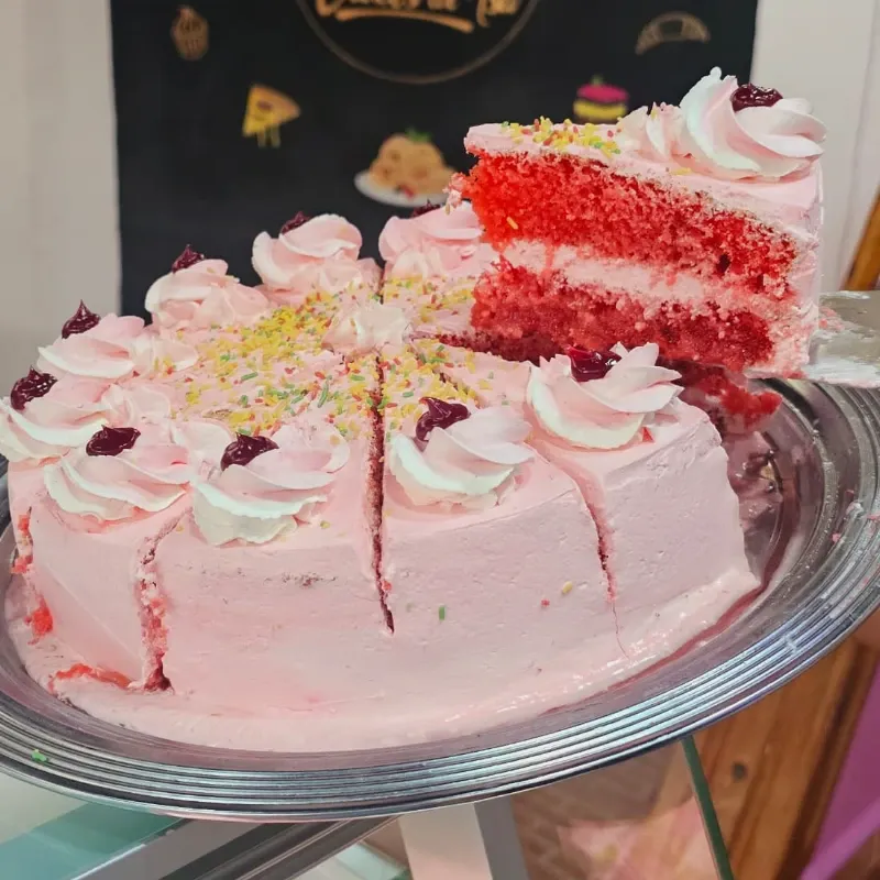 (Cuña)Torta de Fresa