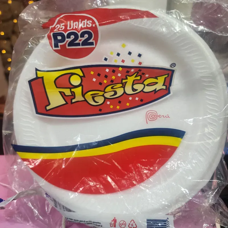 Plato desechable