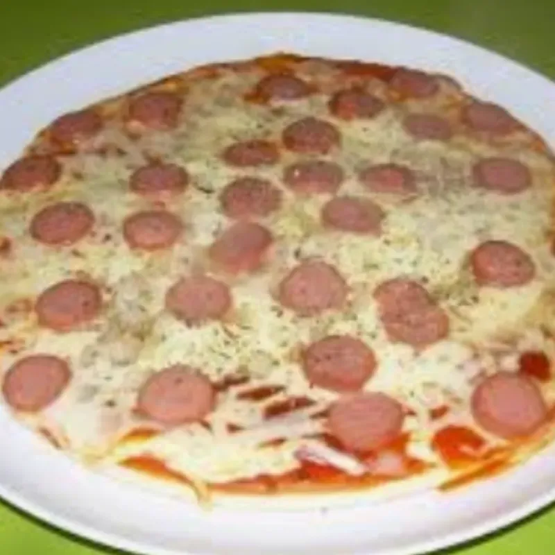 Pizza de Salchichas