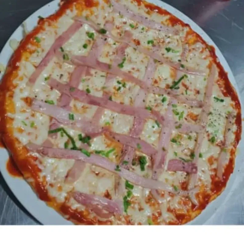 Pizza de Bacon.